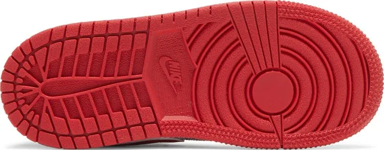Air Jordan 1 Mid SE TD Ugly Christmas Sweater, red