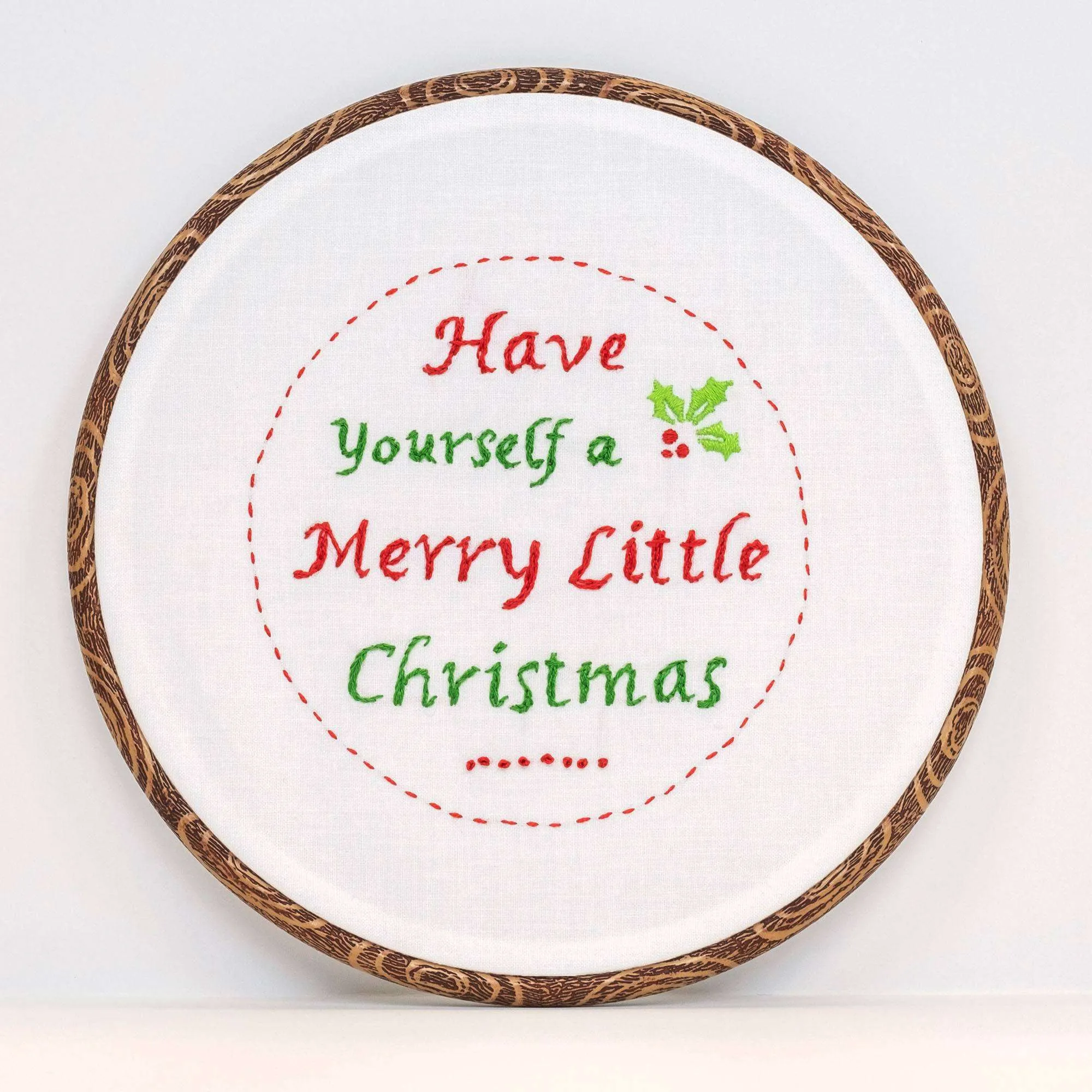 Anchor Merry Christmas Embroidery Design