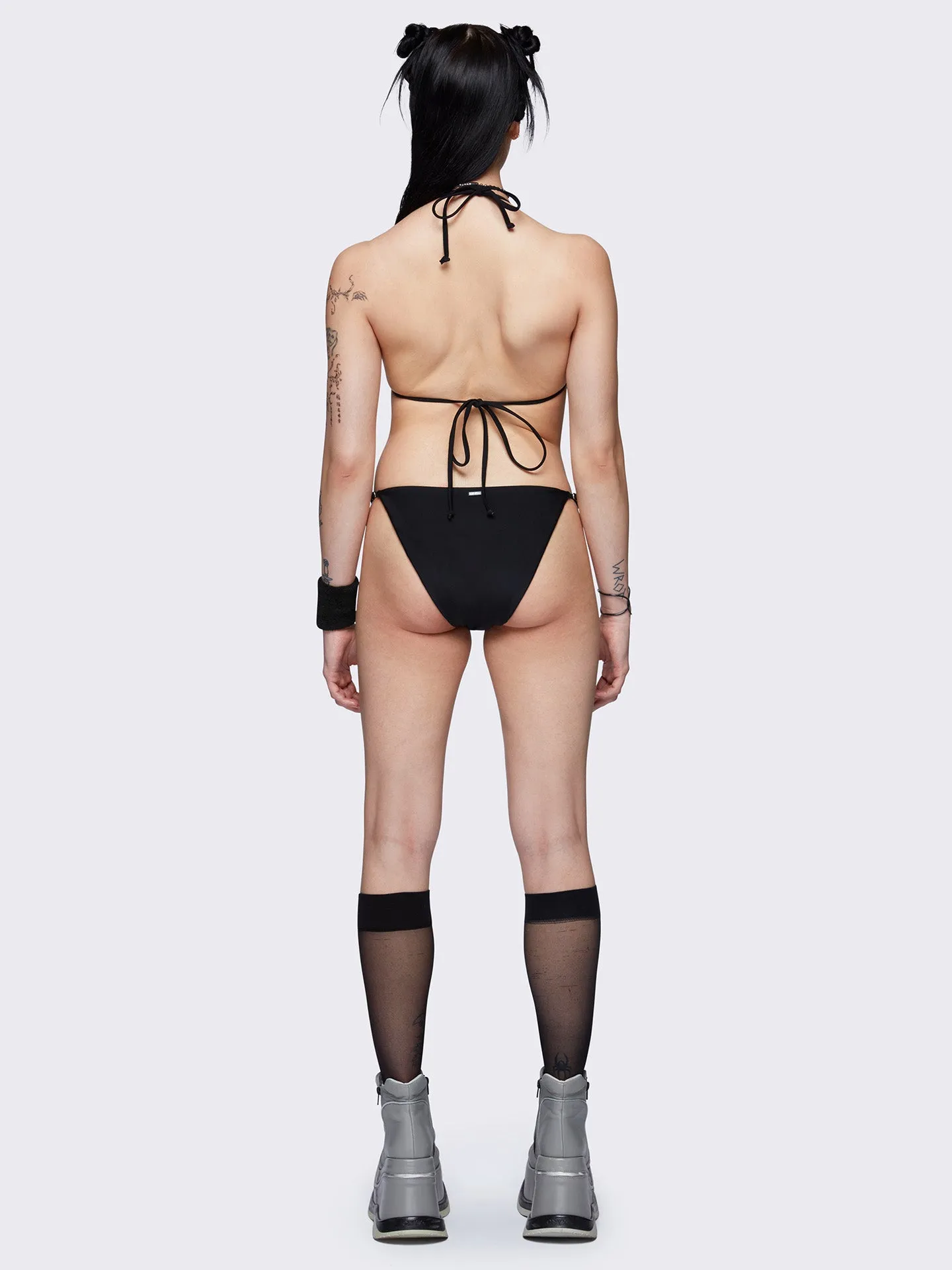 Darcy Metal Trim Bikini Bottoms