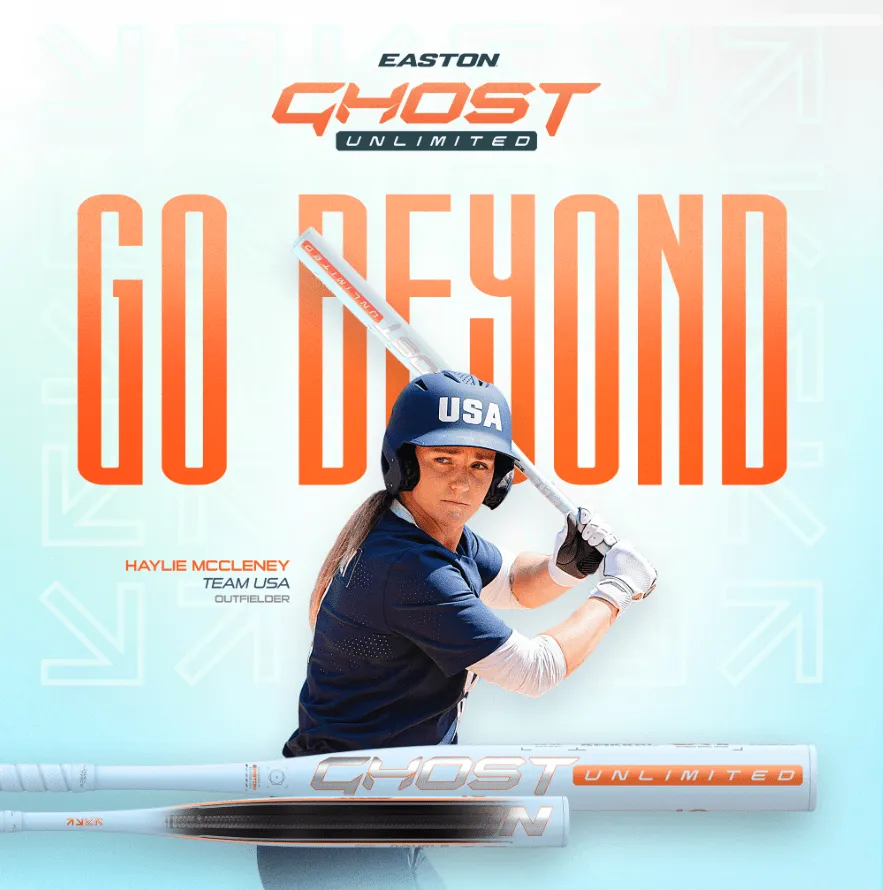Easton 2025 Ghost Unlimited -10 Fastpitch Softball Bat
