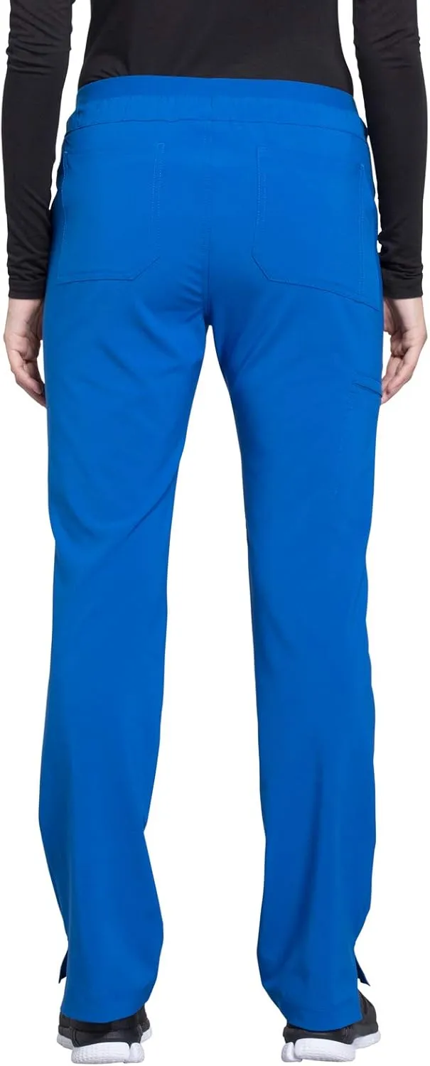 Iflex by Cherokee Scrubs for Women, Drawstring Tapered Leg Scrub Pants CK010