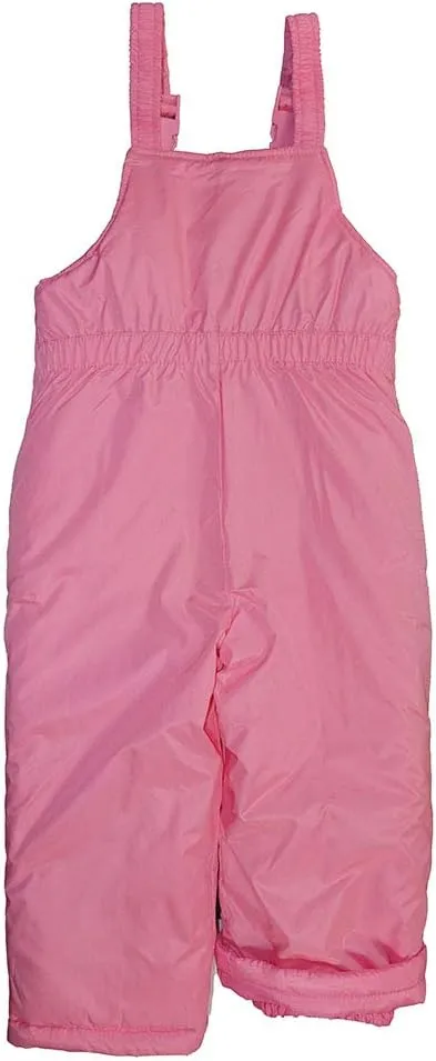 LONDON FOG girls Snowsuit With Snowbib and Puffer Jacket