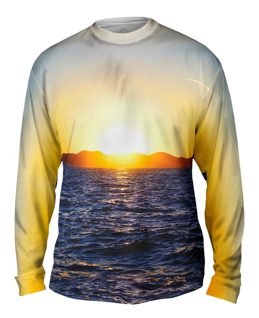 Mountain Sea Sunset