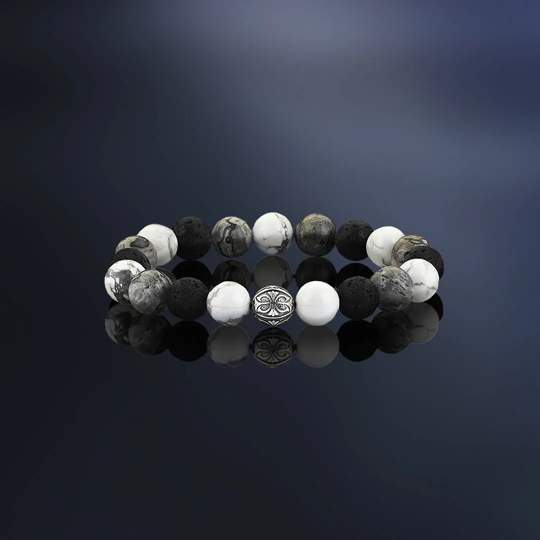 Multistone Apex Beaded Bracelet