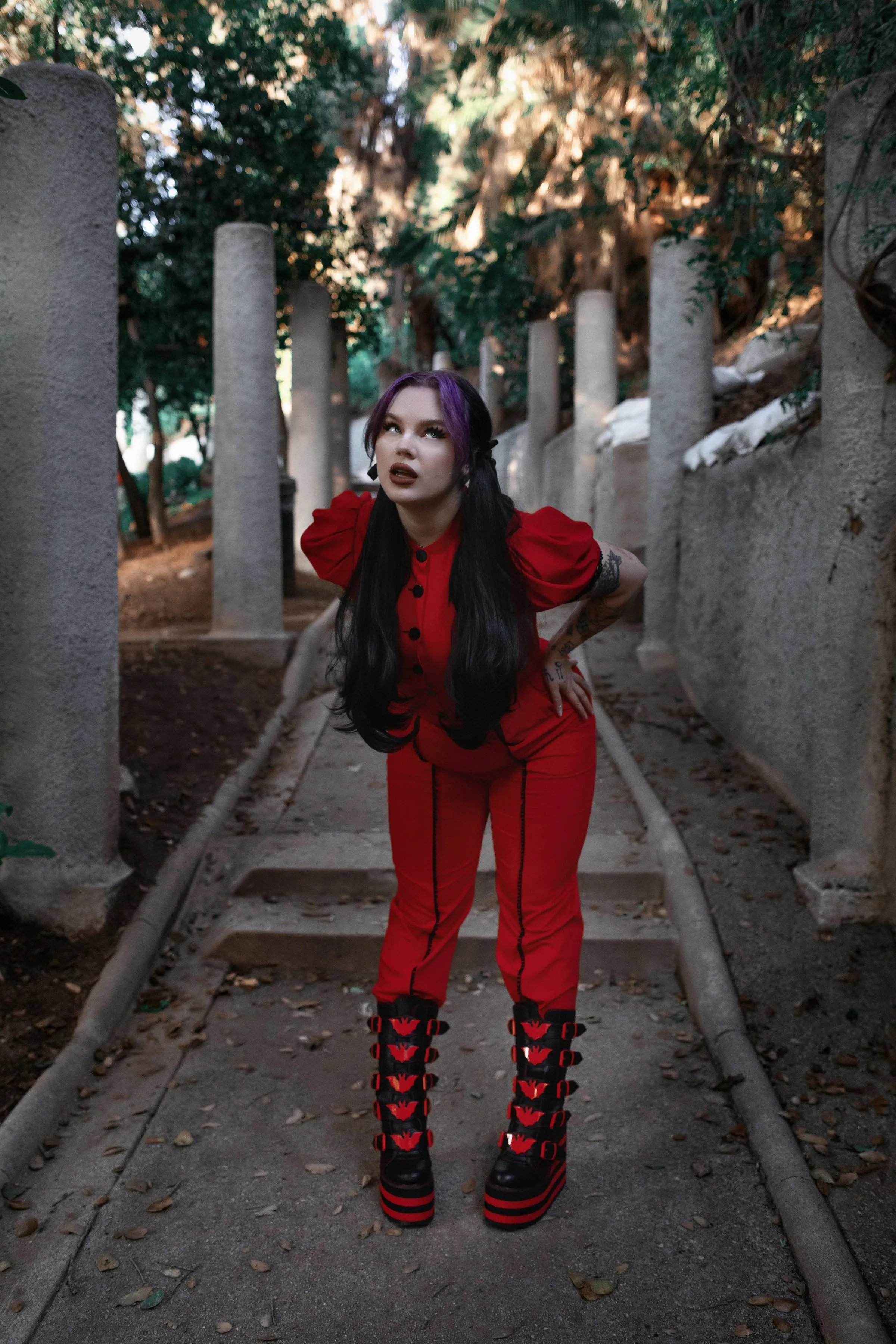 Ringmaster Rouge Jumpsuit