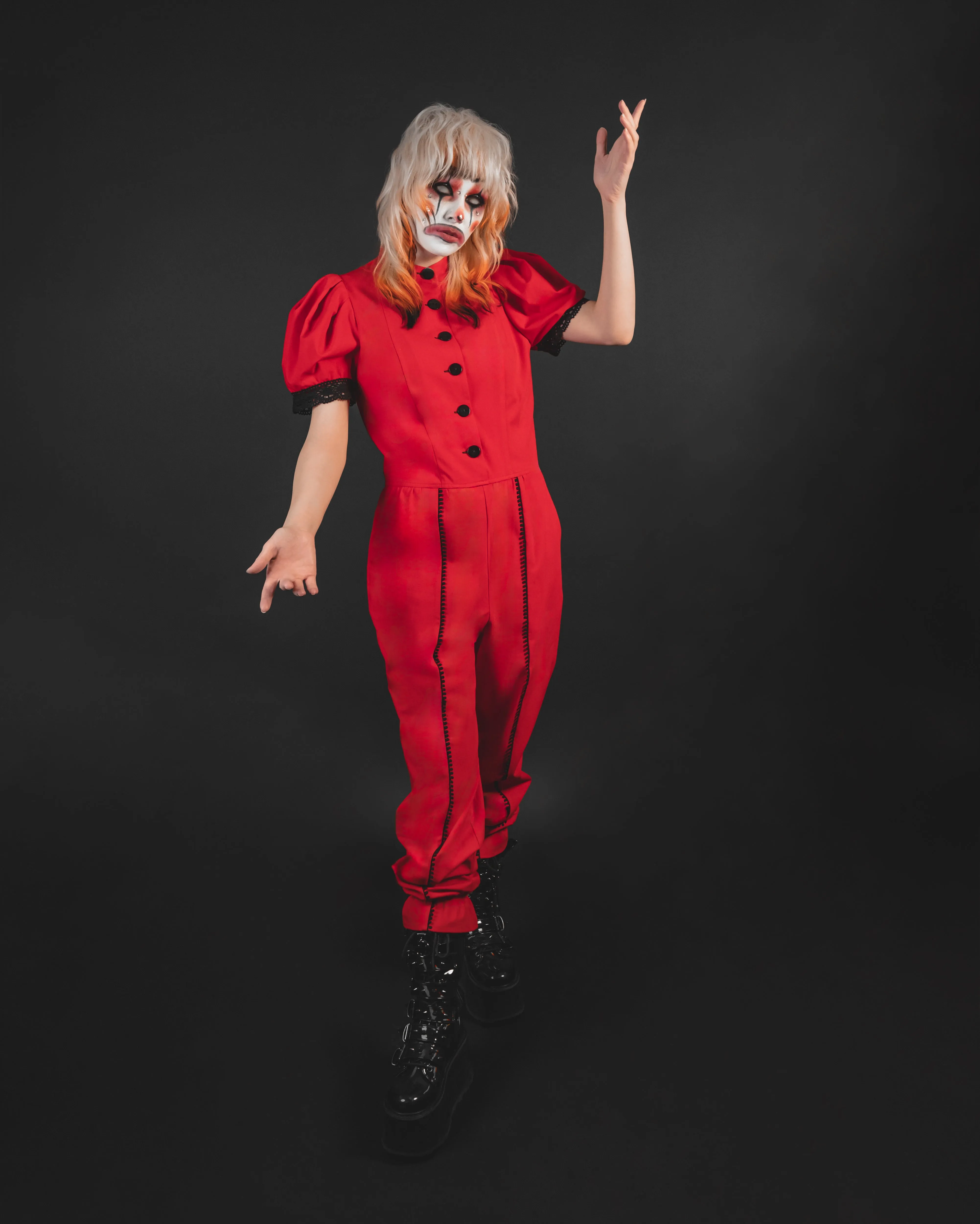 Ringmaster Rouge Jumpsuit
