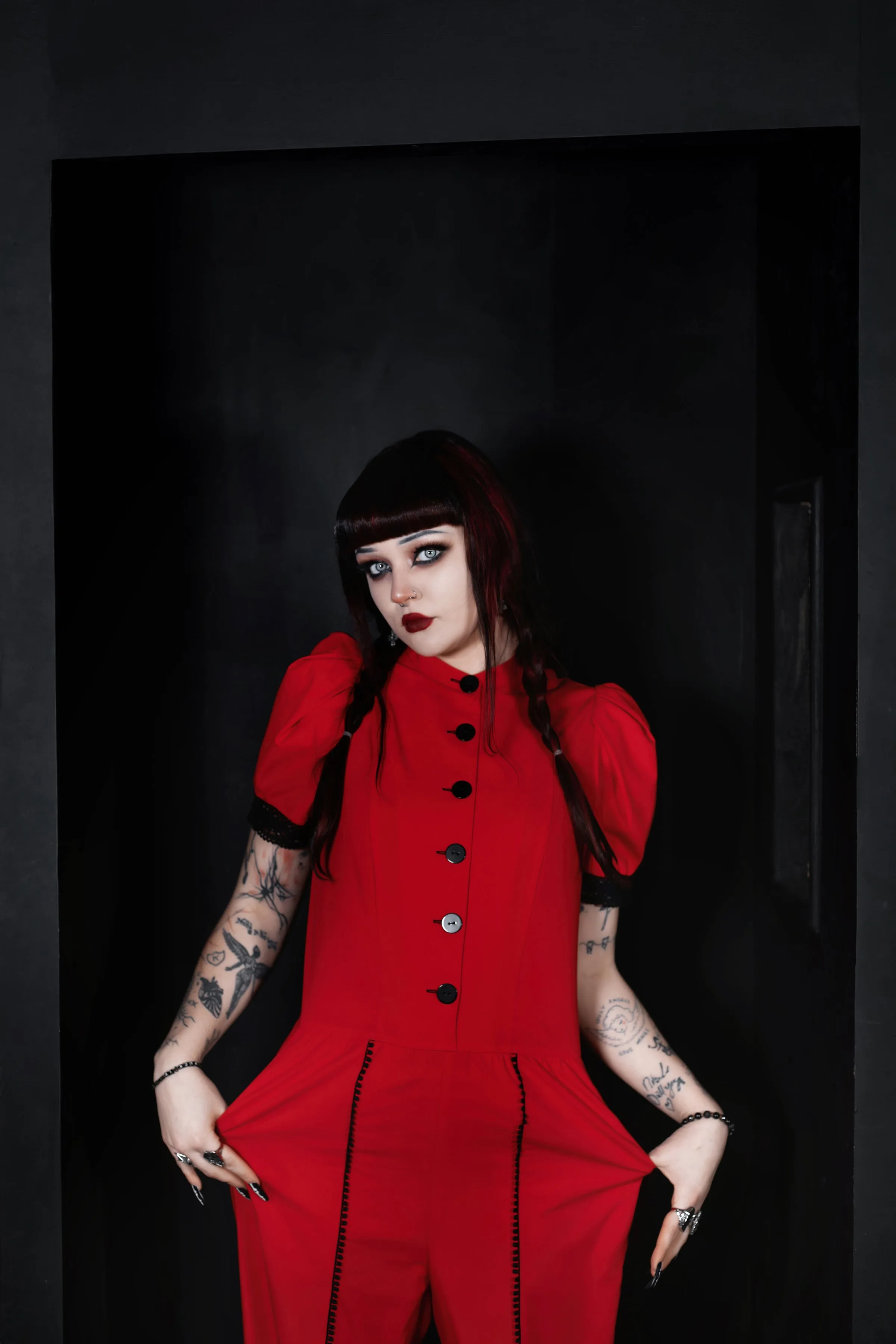 Ringmaster Rouge Jumpsuit