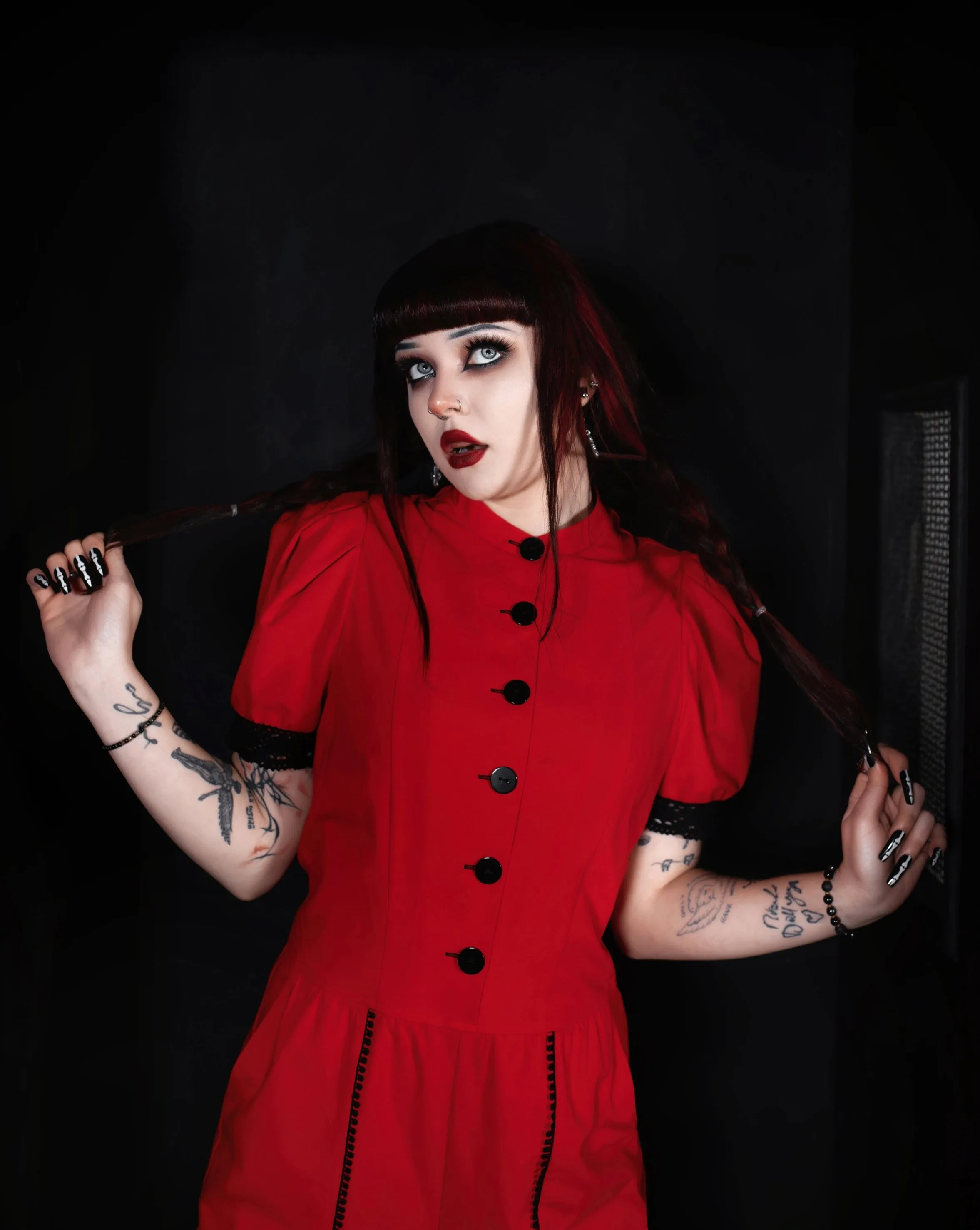 Ringmaster Rouge Jumpsuit