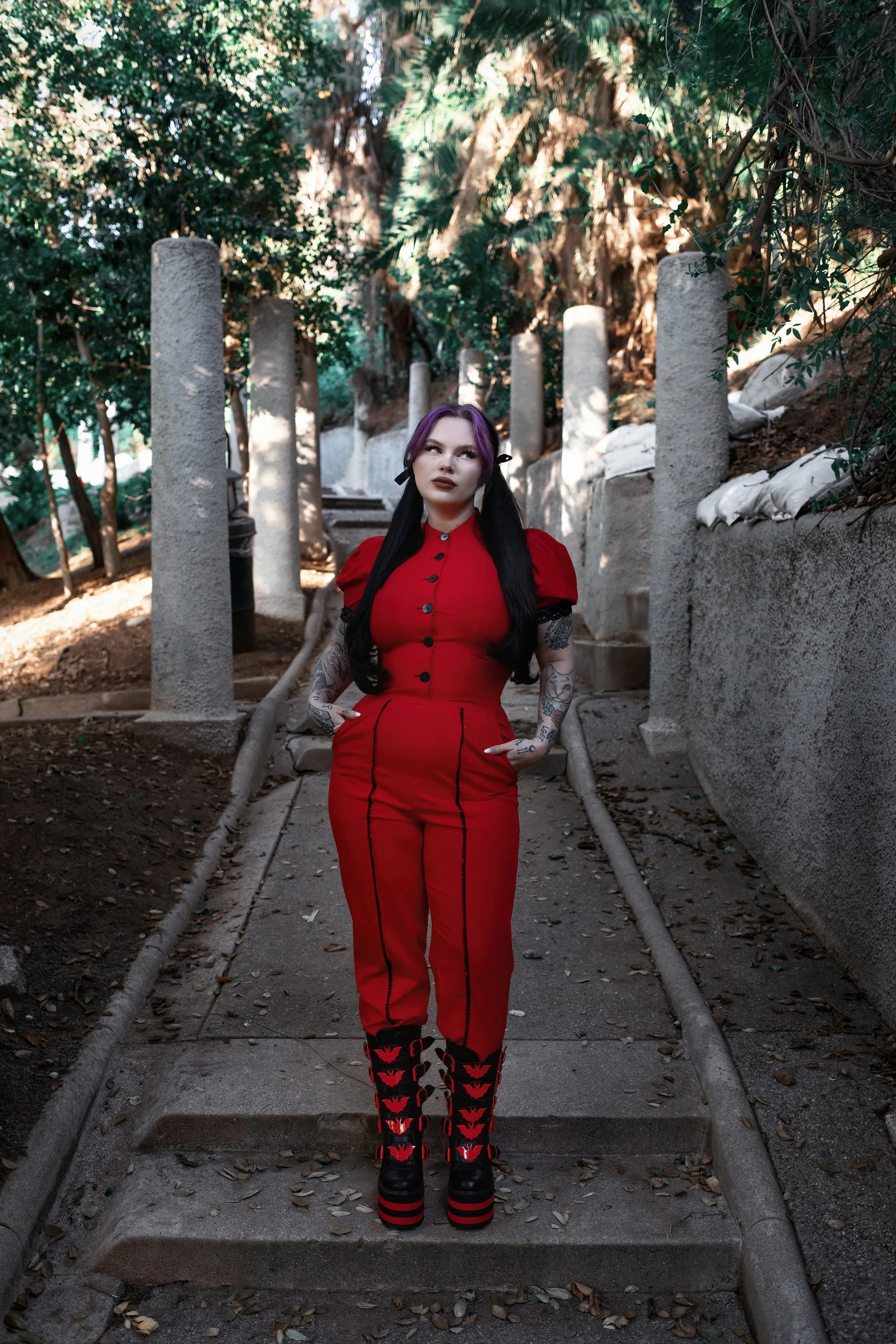 Ringmaster Rouge Jumpsuit