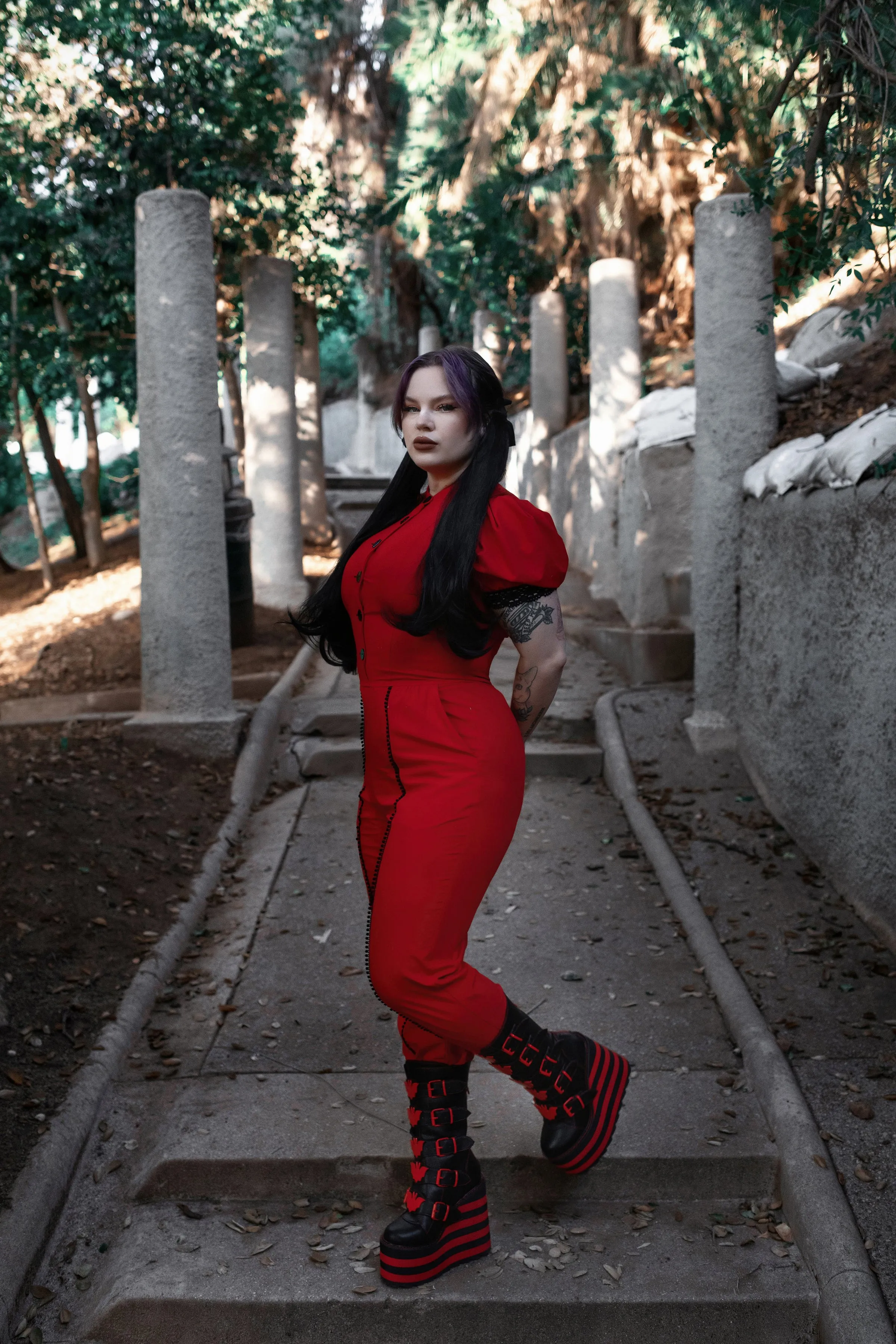 Ringmaster Rouge Jumpsuit