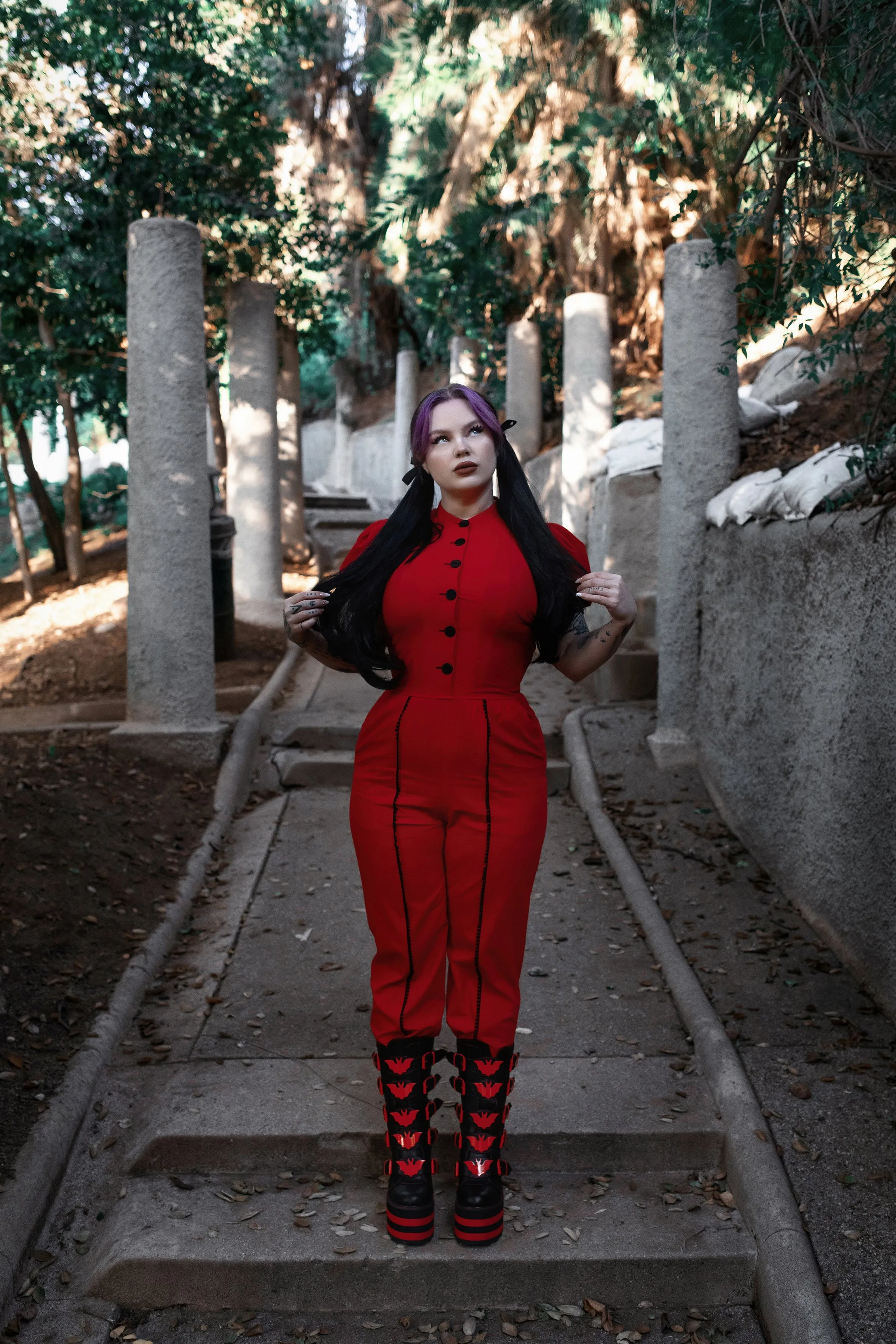 Ringmaster Rouge Jumpsuit